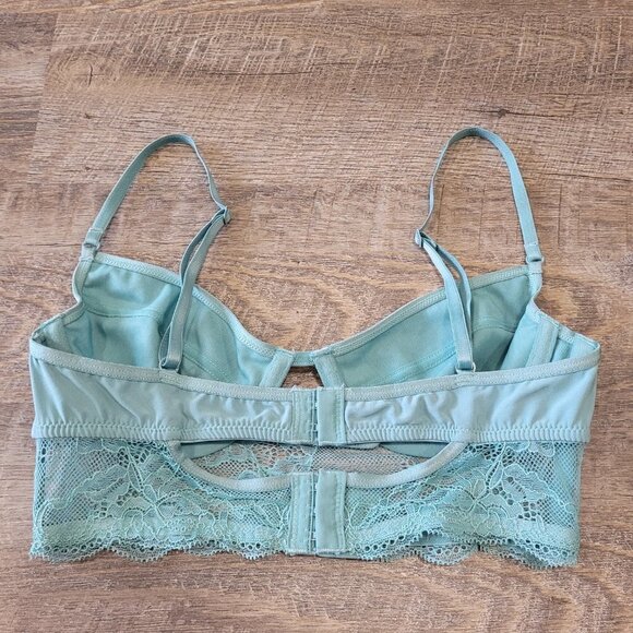 FREE PEOPLE | Intimately Lace Bralette Balconette Bra | Sz. 32B - Picture 2 of 5
